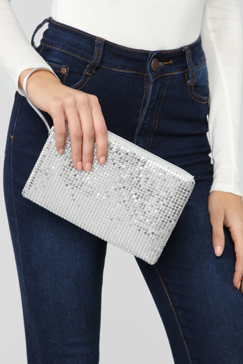 Clutch Up Clutch Silver Fashion Nova, Handbags Fashion Nova