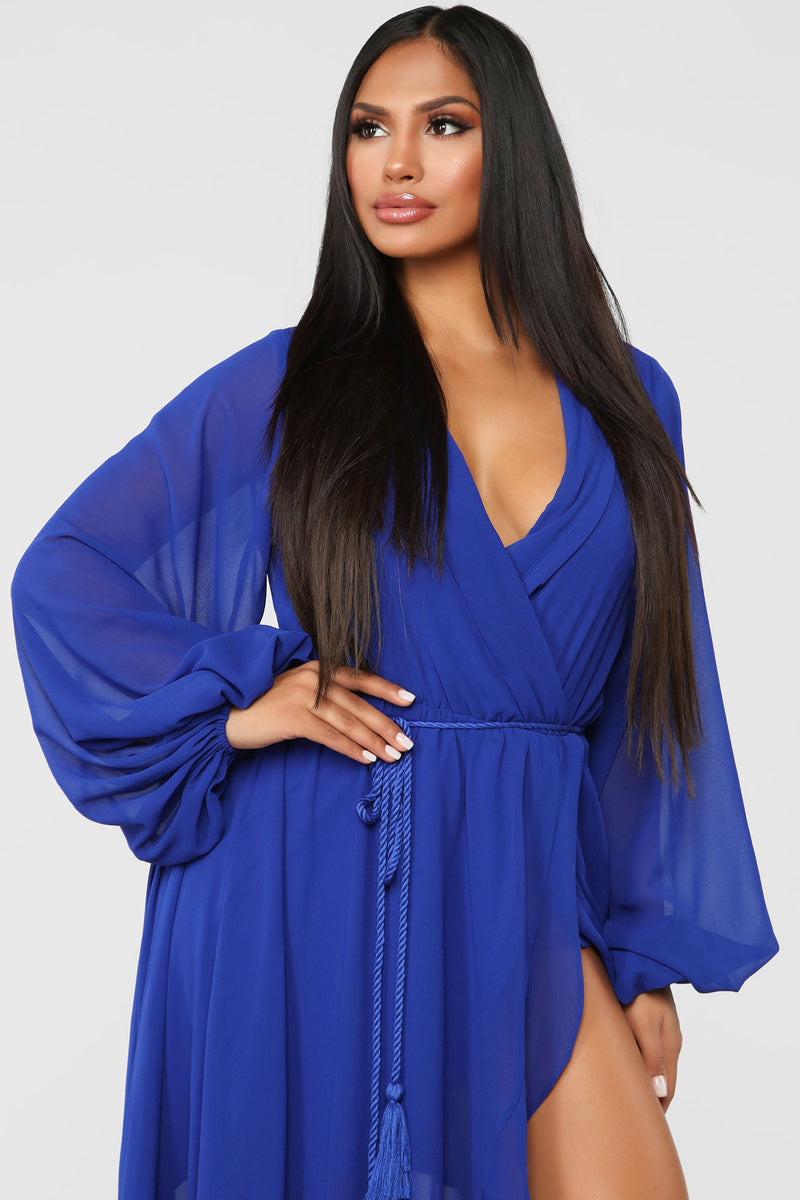 Your Highness Maxi Dress Royal