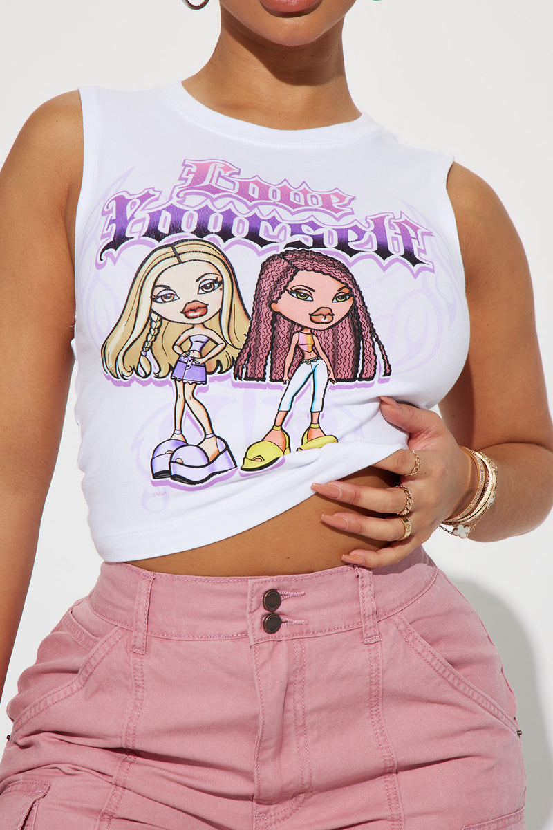 Love Yourself Bratz Top White