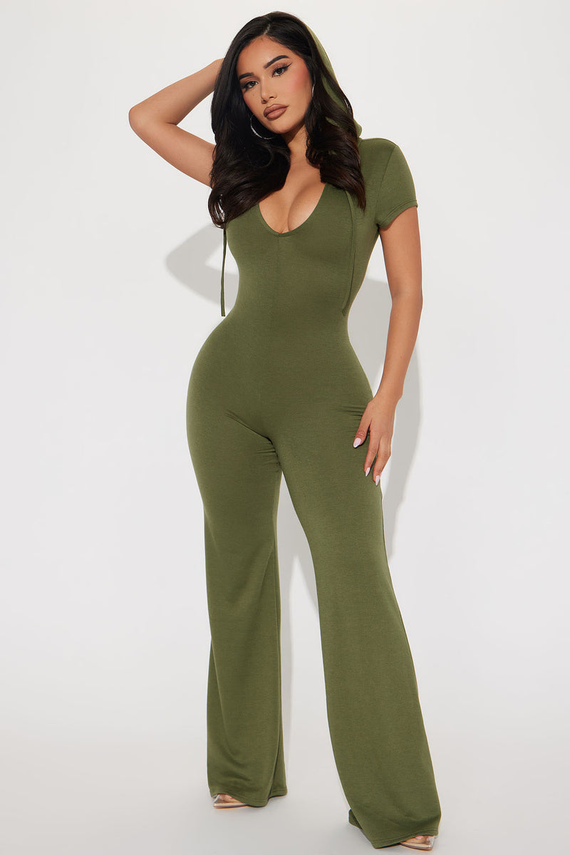 Mavis Jumpsuit Olive Fashion Nova, Jumpsuits Fashion Nova