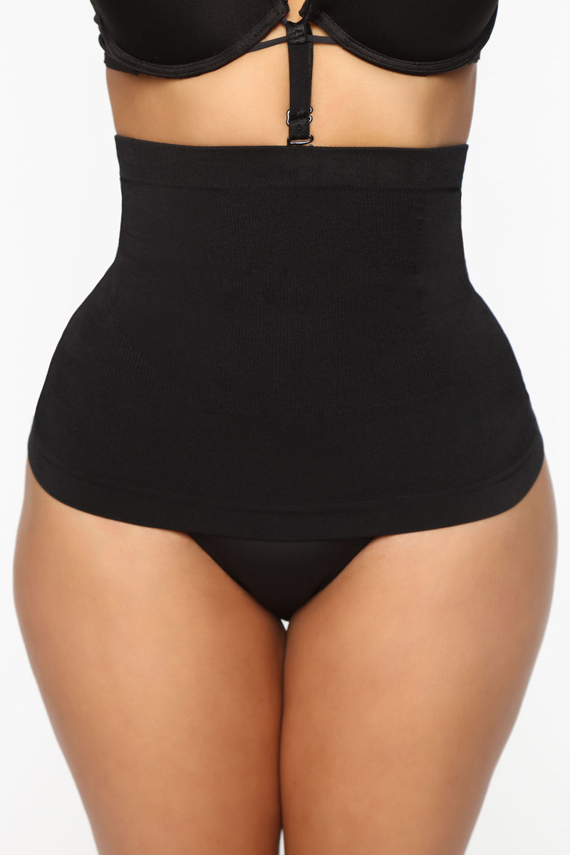 Hourglass Waist Cincher Seamless Shapewear - Black, Fashion Nova, Lingerie  & Sleepwear