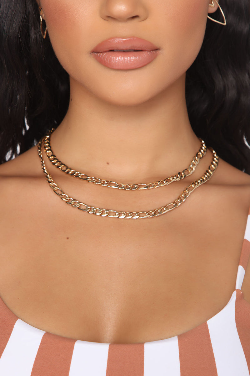 Everyday chain necklace top