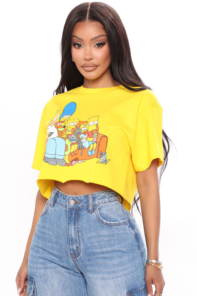 Simpsons crop top forever 21 new arrivals