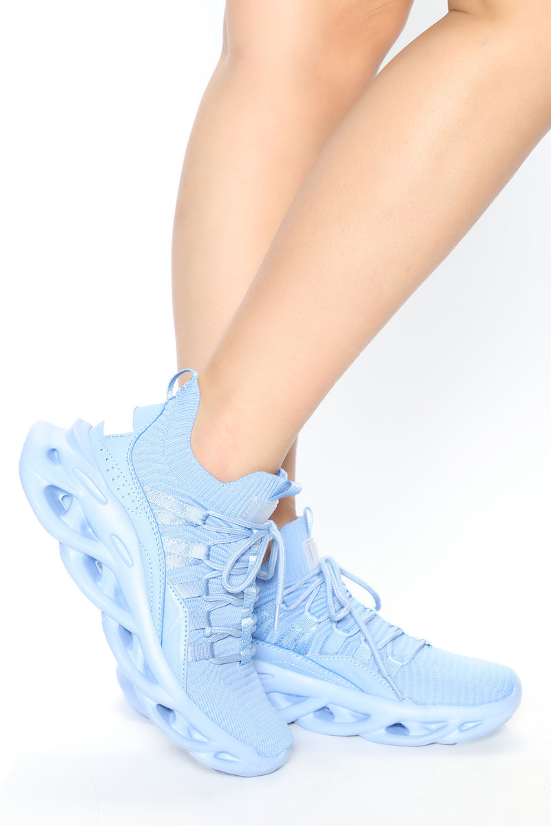 Running On Sneakers Blue Fashion Nova Shoes Fashion Nova