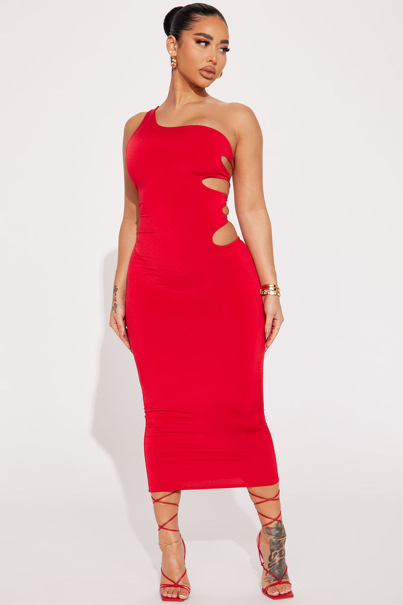 Framed lace up dress fashion nova sale