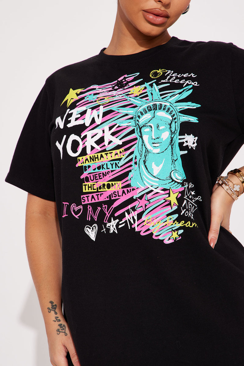 T shirt 2025 dresses fashion nova