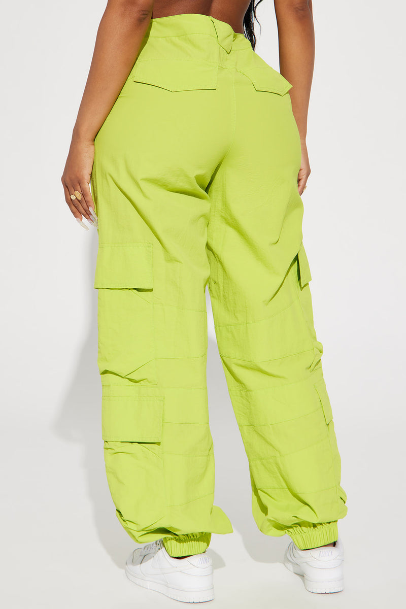 Lime cargo pants sale