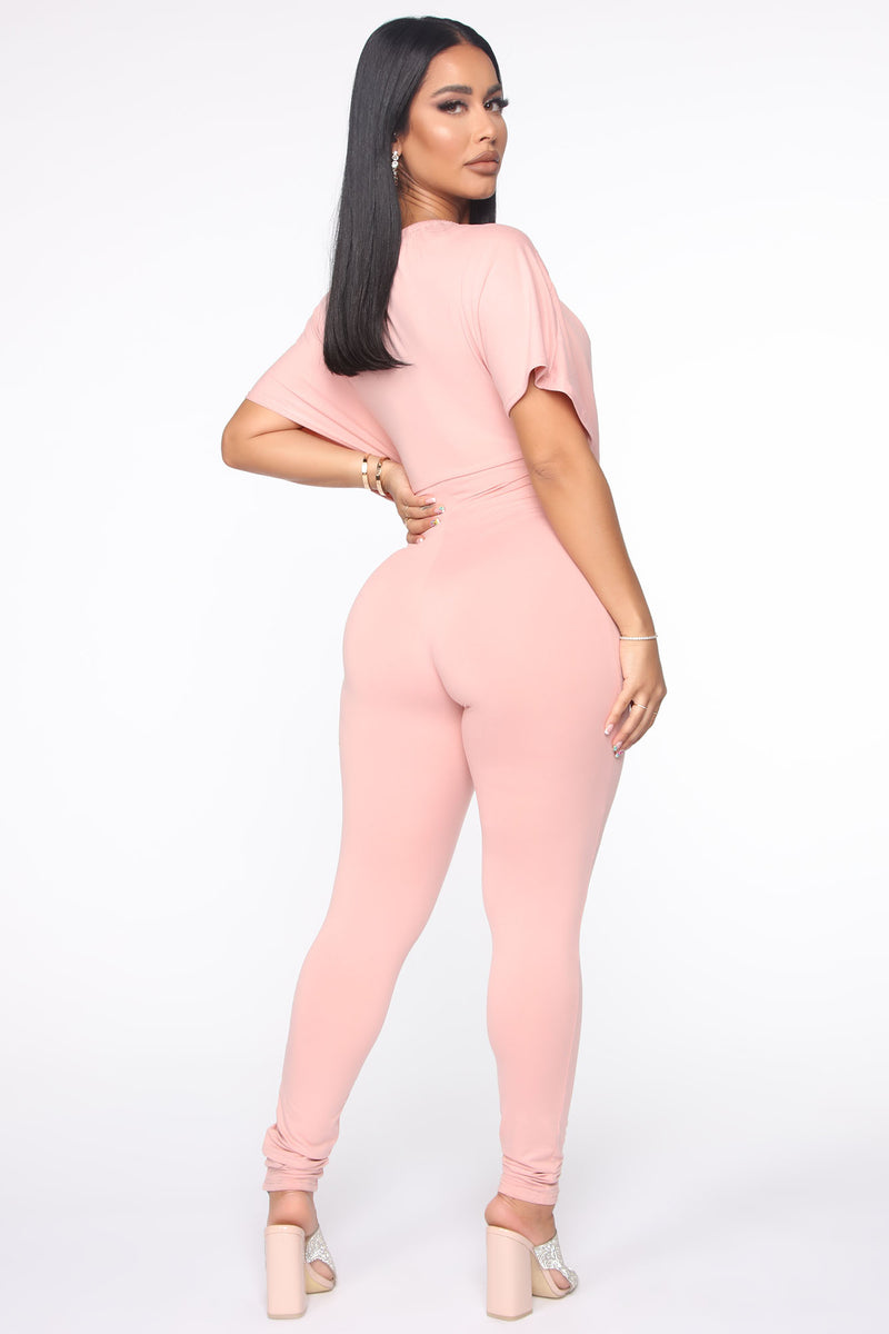 That s The Spirit Jumpsuit Mauve Fashion Nova Jumpsuits