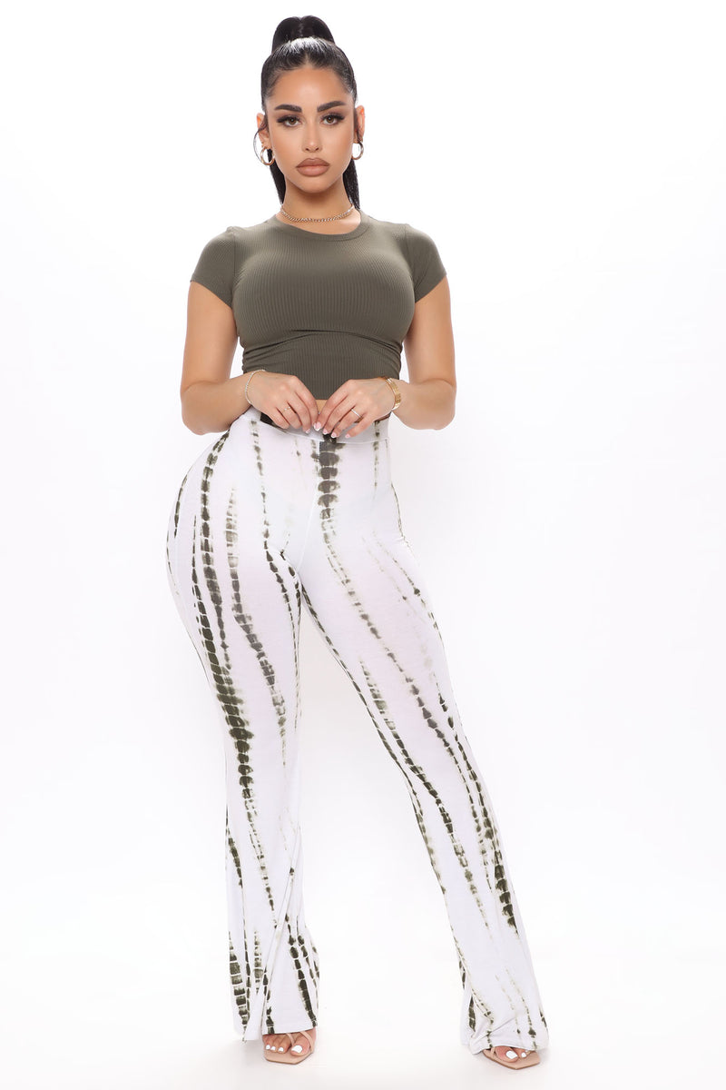 Jazmin Tie Dye Pant Set 33 - Taupe, Fashion Nova, Matching Sets