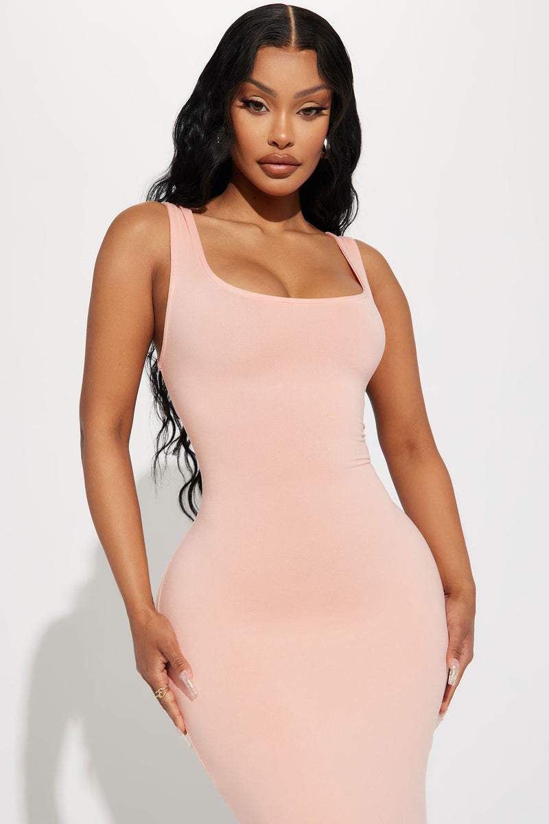 Sloane Maxi Dress Peach