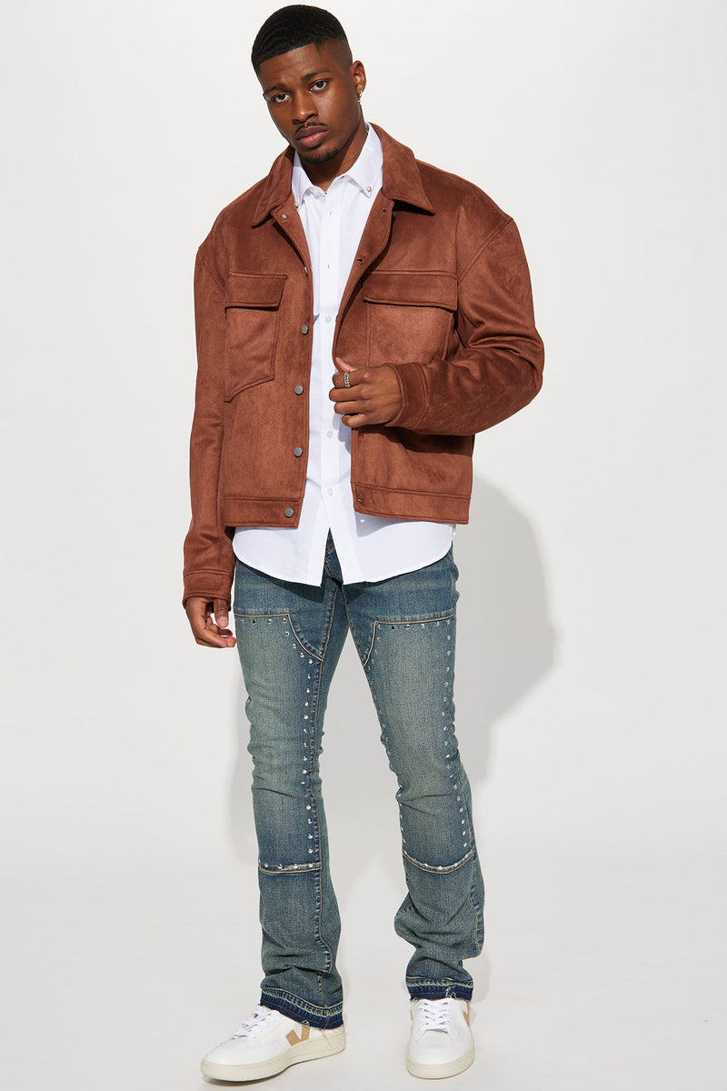 Fashion nova suede jacket online