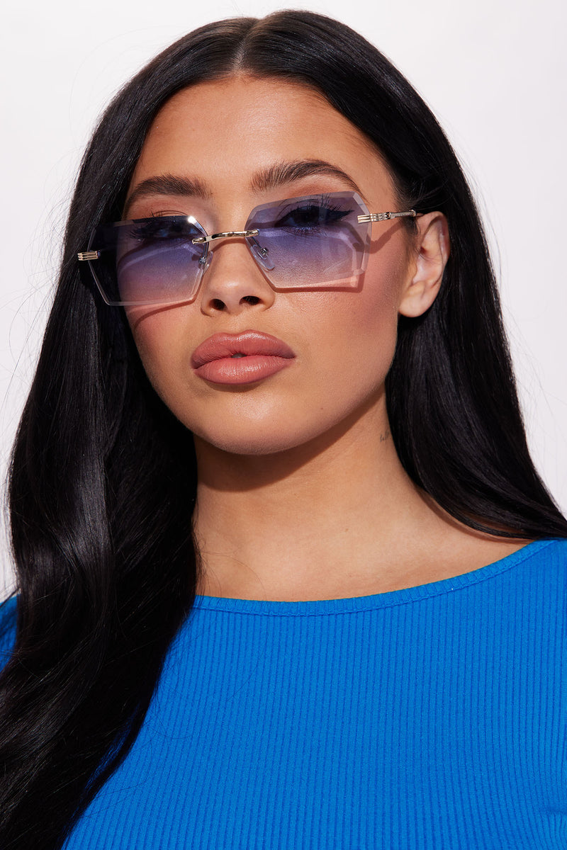 Weekend Essential Sunglasses Blue Fashion Nova, Sunglasses