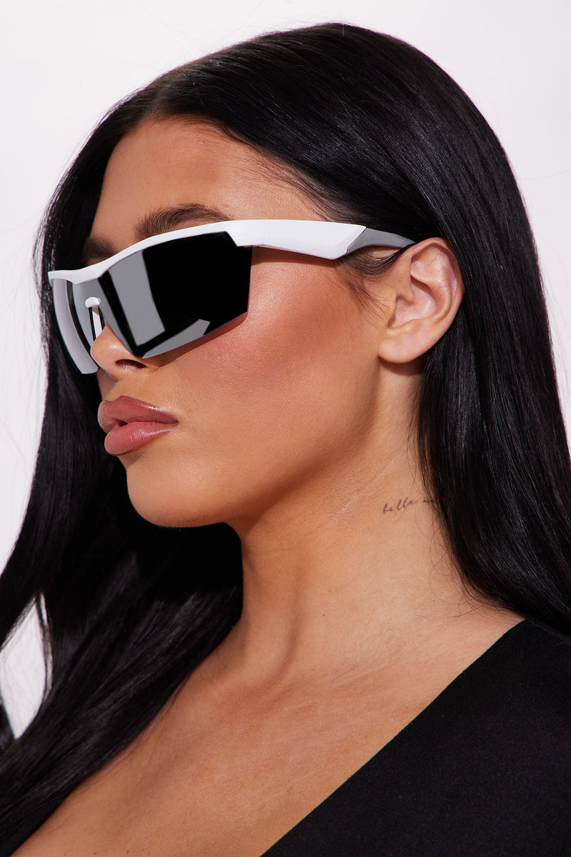 Fast Rider Sunglasses White Fashion Nova Sunglasses Fashion