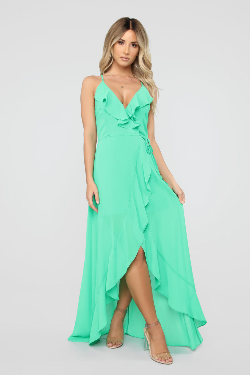 Clear My Schedule Chiffon Maxi Dress
