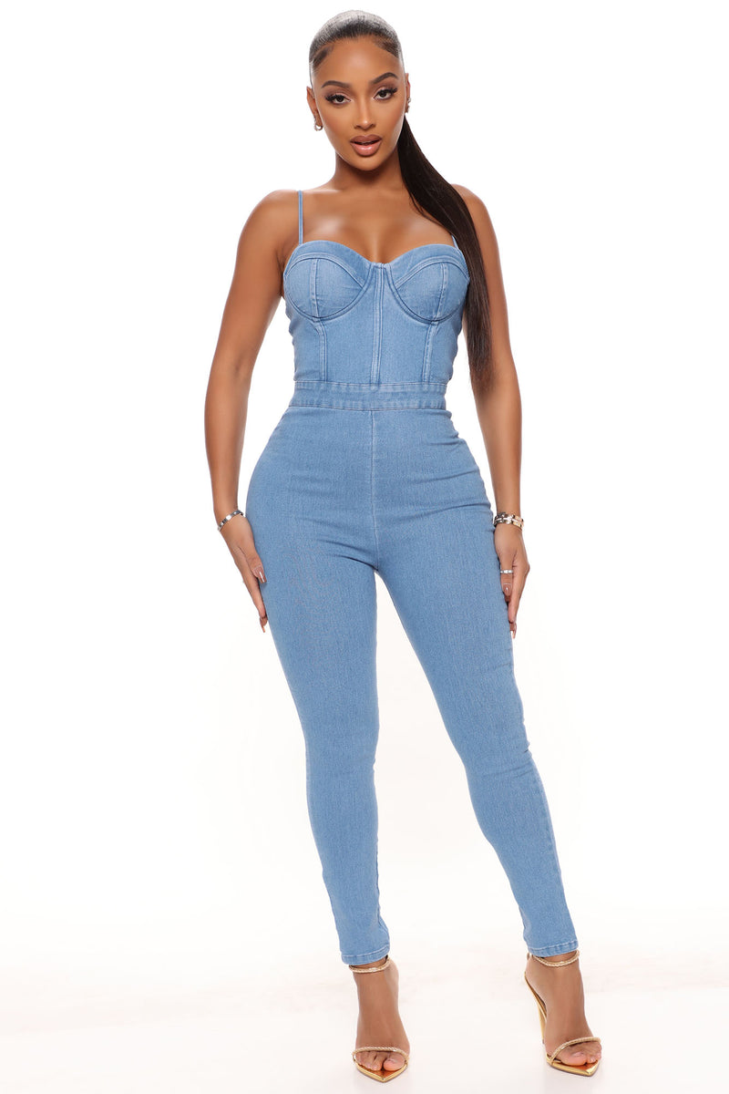 Fashion nova jean discount jumper