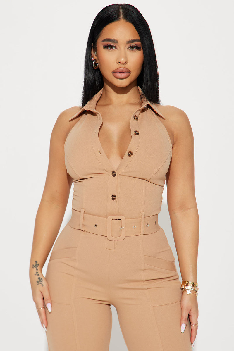 Aviator jumpsuit fashion nova sales