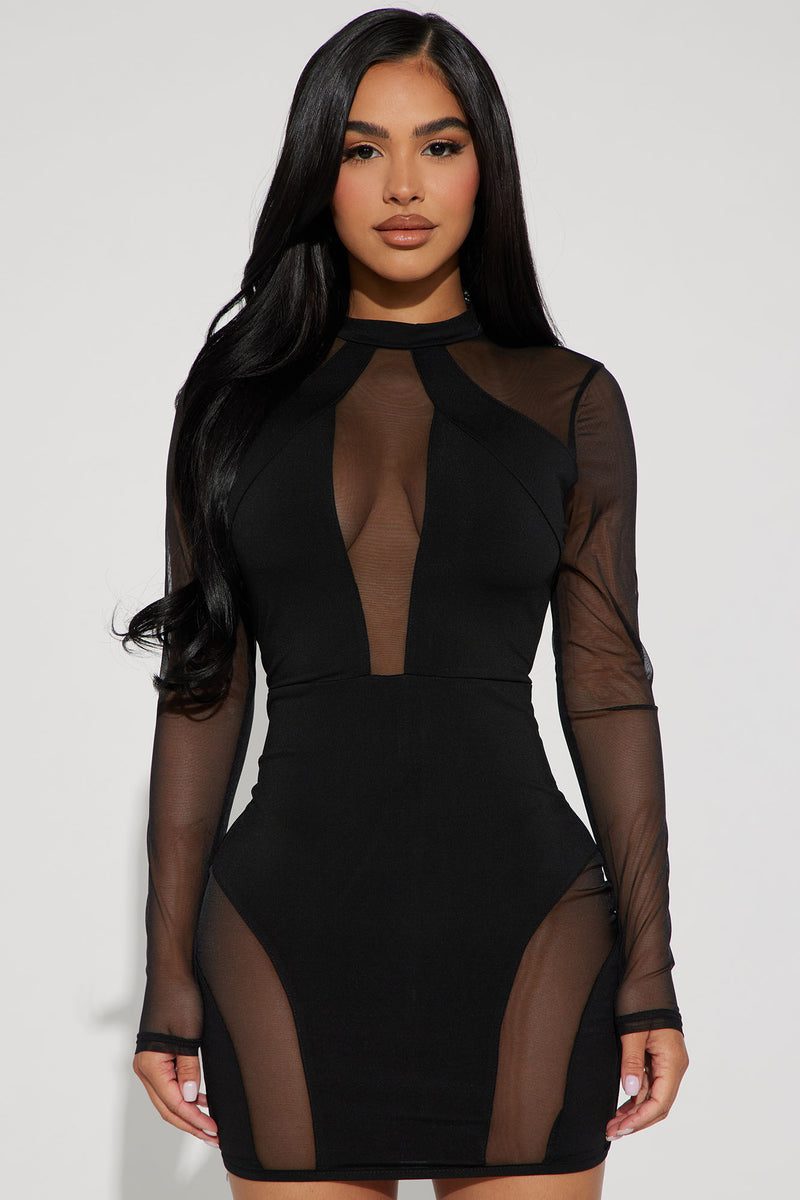 Late Nights Mini Dress Black Fashion Nova Dresses Fashion