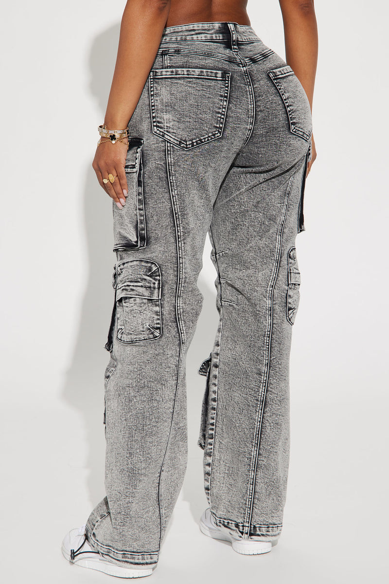 Fashion nova sales acid wash jeans