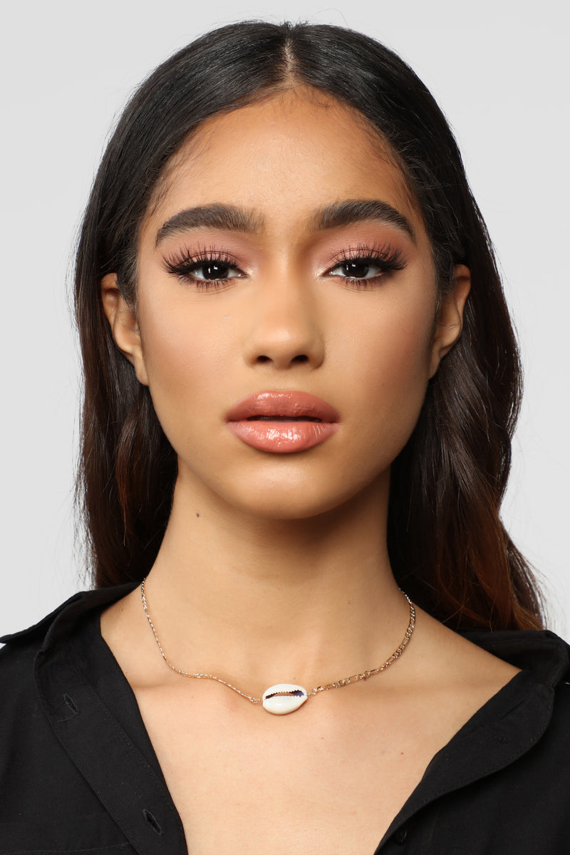 Call My Shell Necklace Gold Fashion Nova, Jewelry Fashion Nova