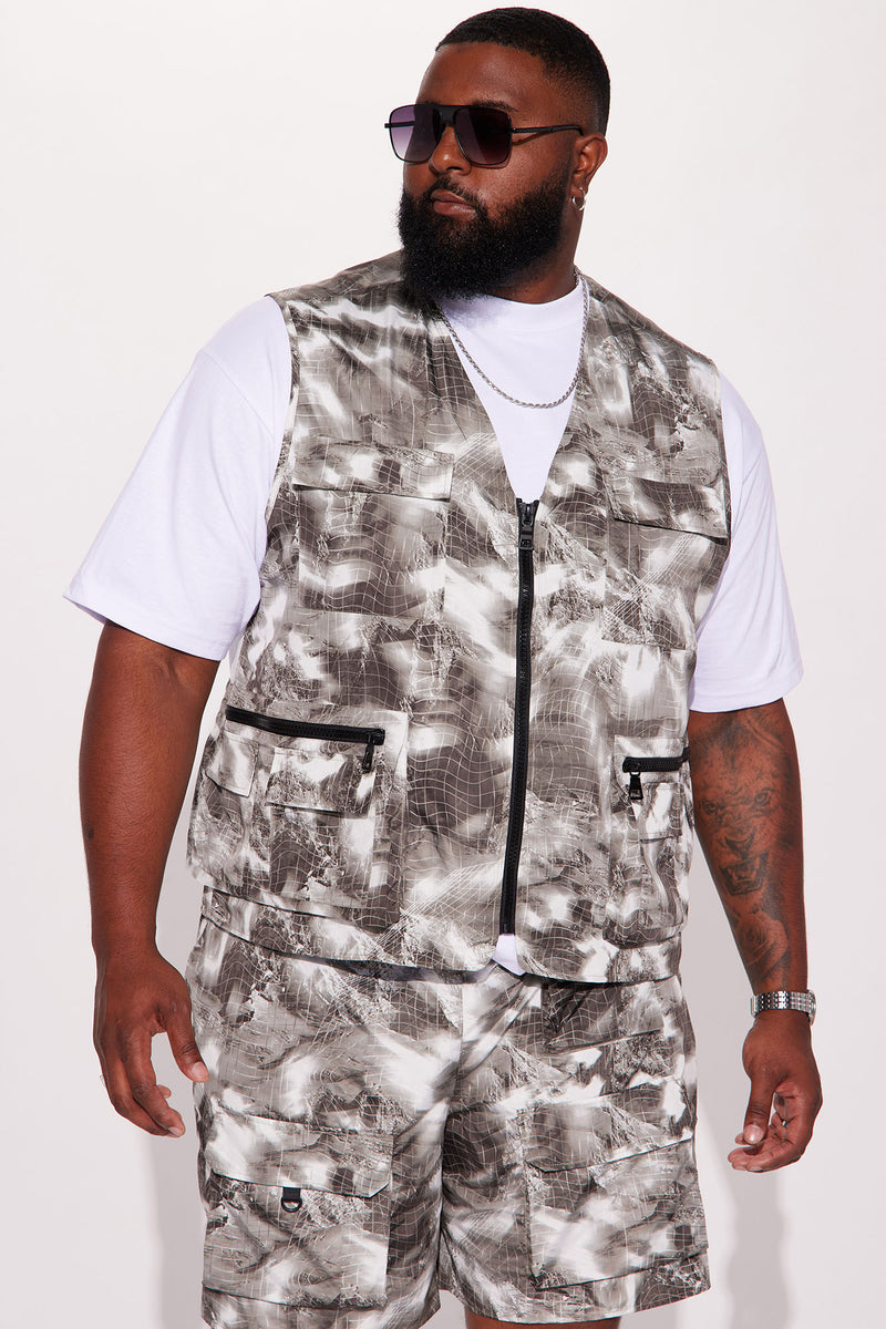 Mens shop camo vest