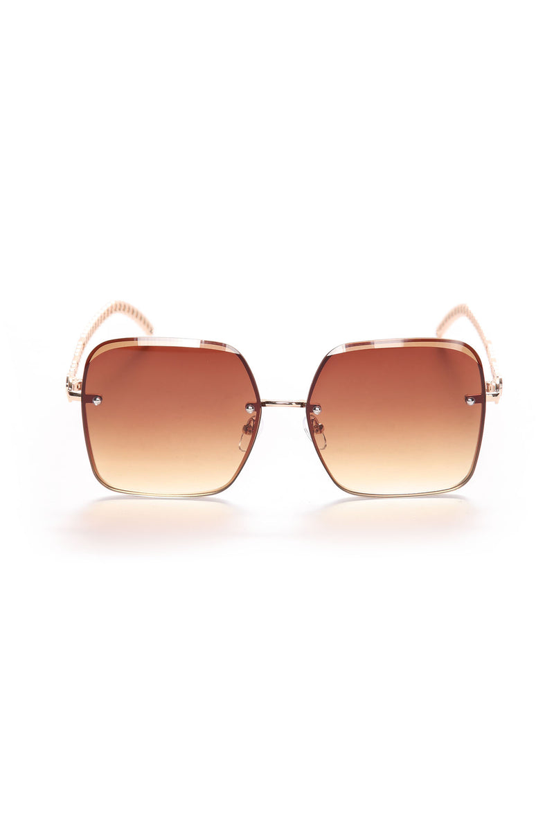 Letting You Go Sunglasses - Brown | Fashion Nova, Sunglasses | Fashion Nova