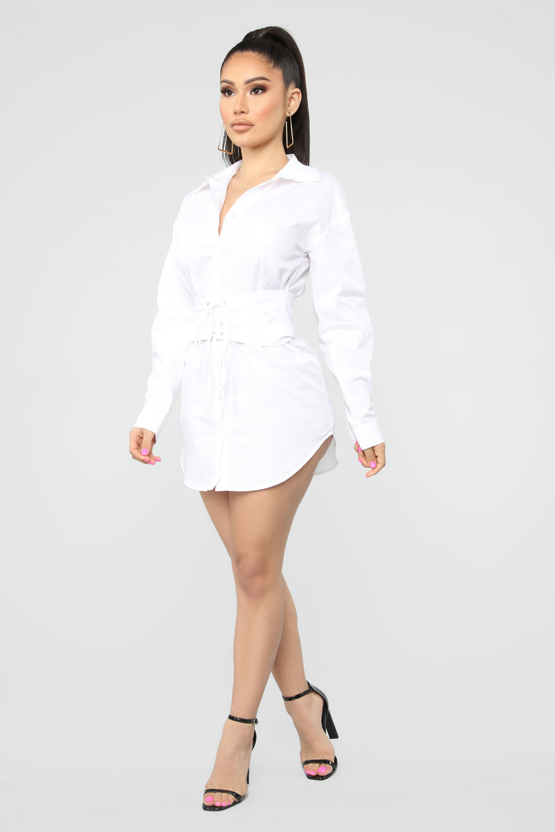 Shirt dress fashion nova 2025