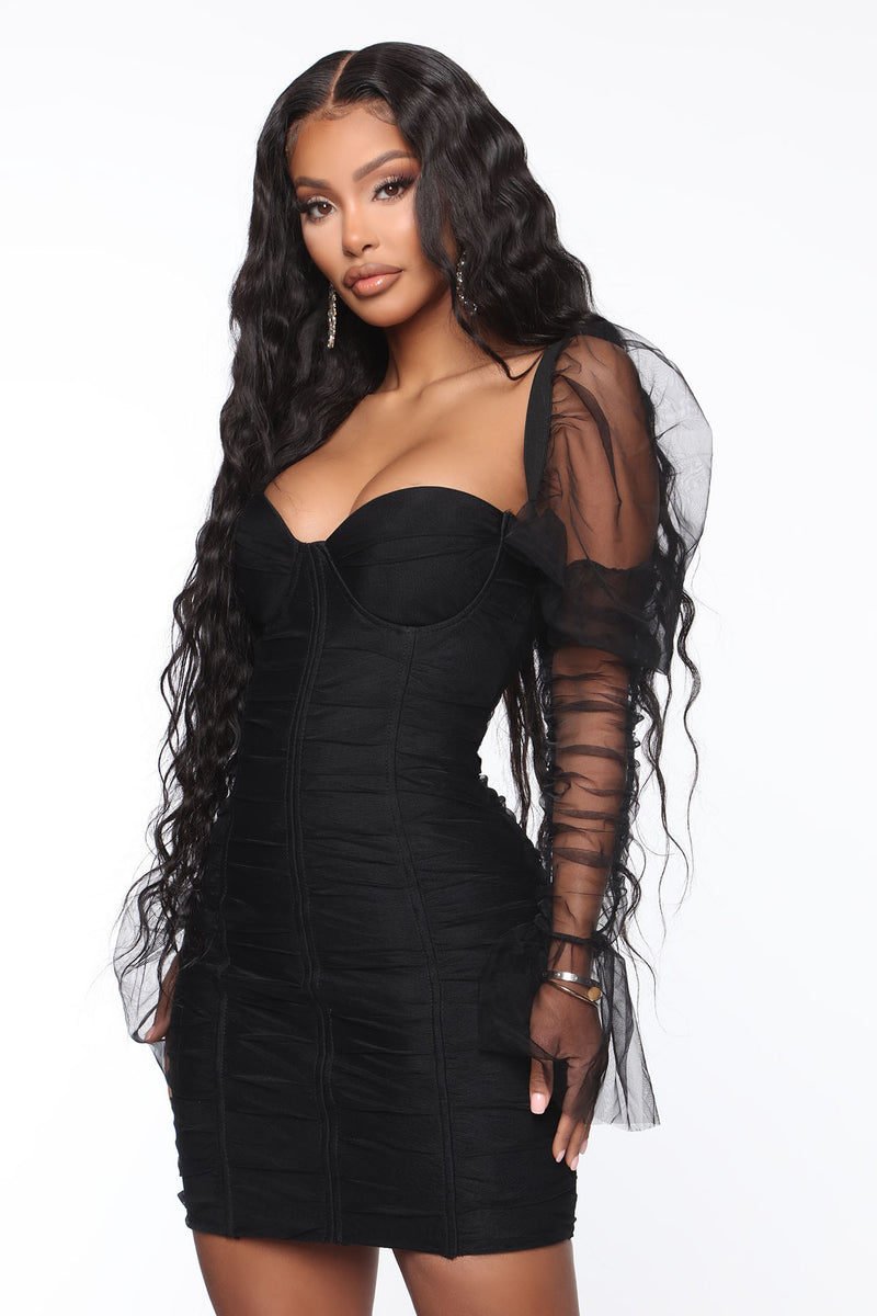 High Fashion Ruched Mini Dress - Black | Fashion Nova, Dresses | Fashion  Nova