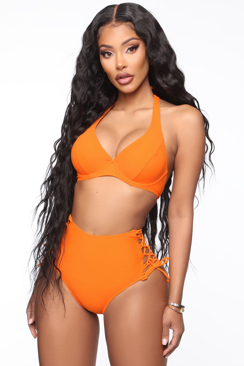 Fashion nova high waisted 2024 bathing suit