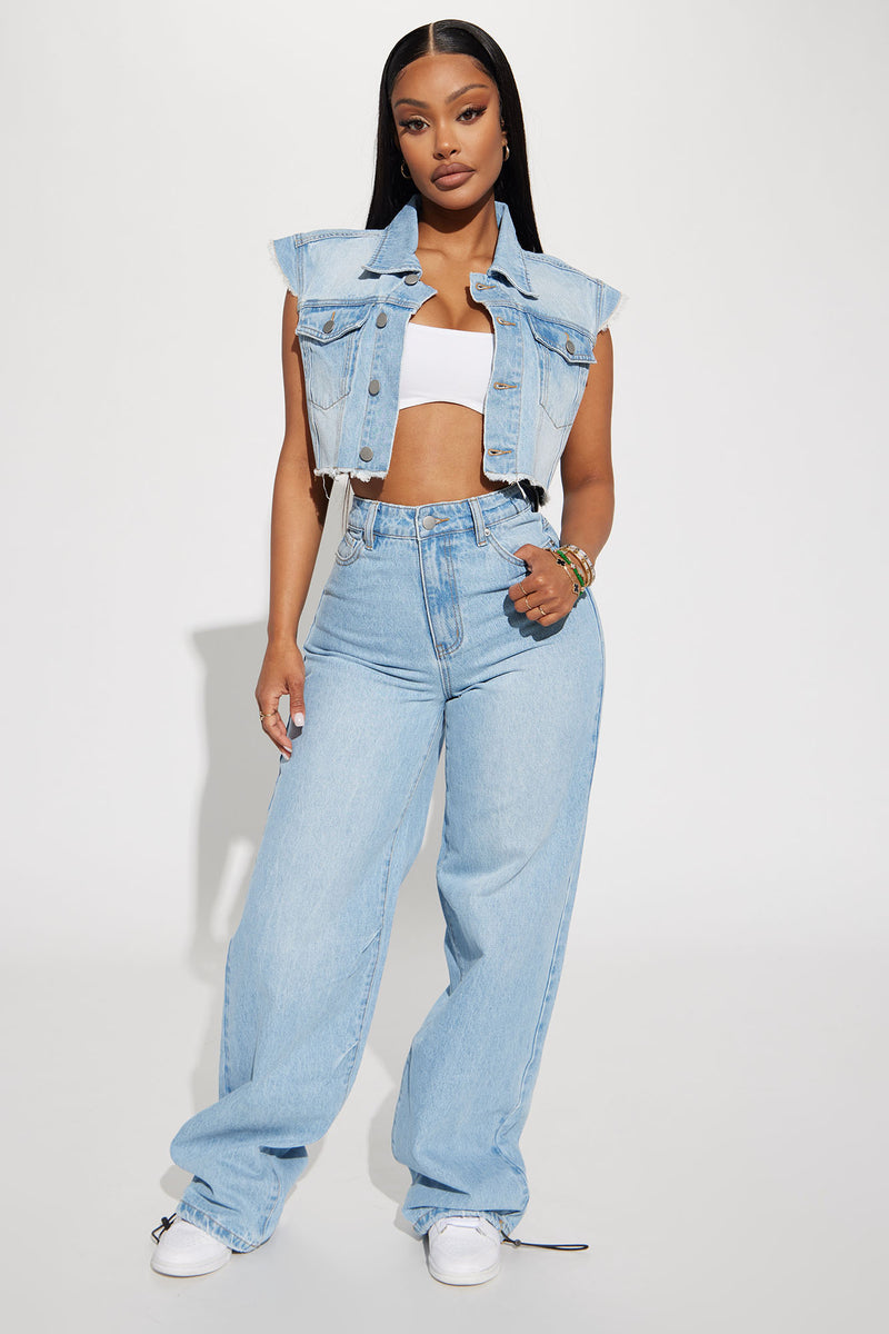 Jeans and clearance vest outfit