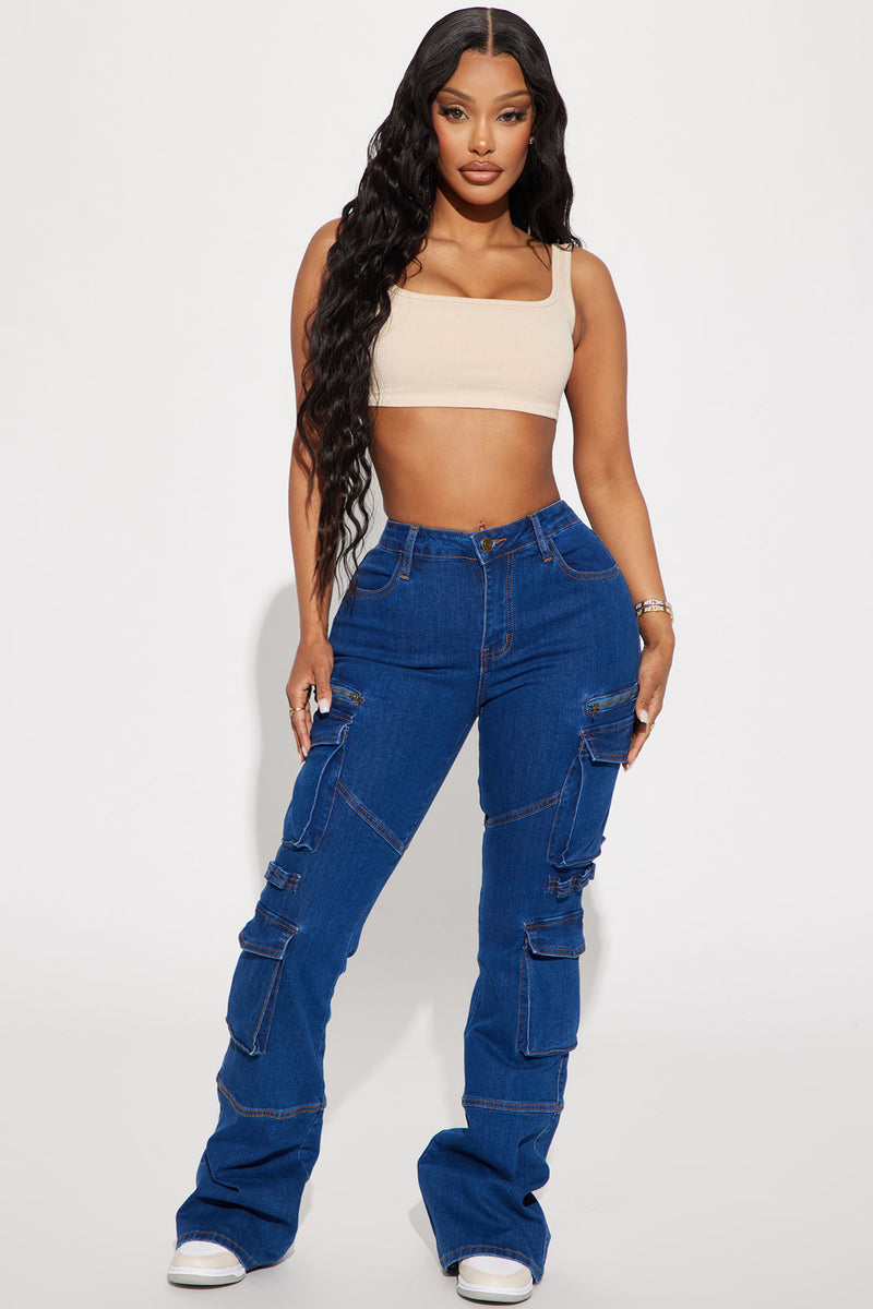 Pantalones de on sale fashion nova