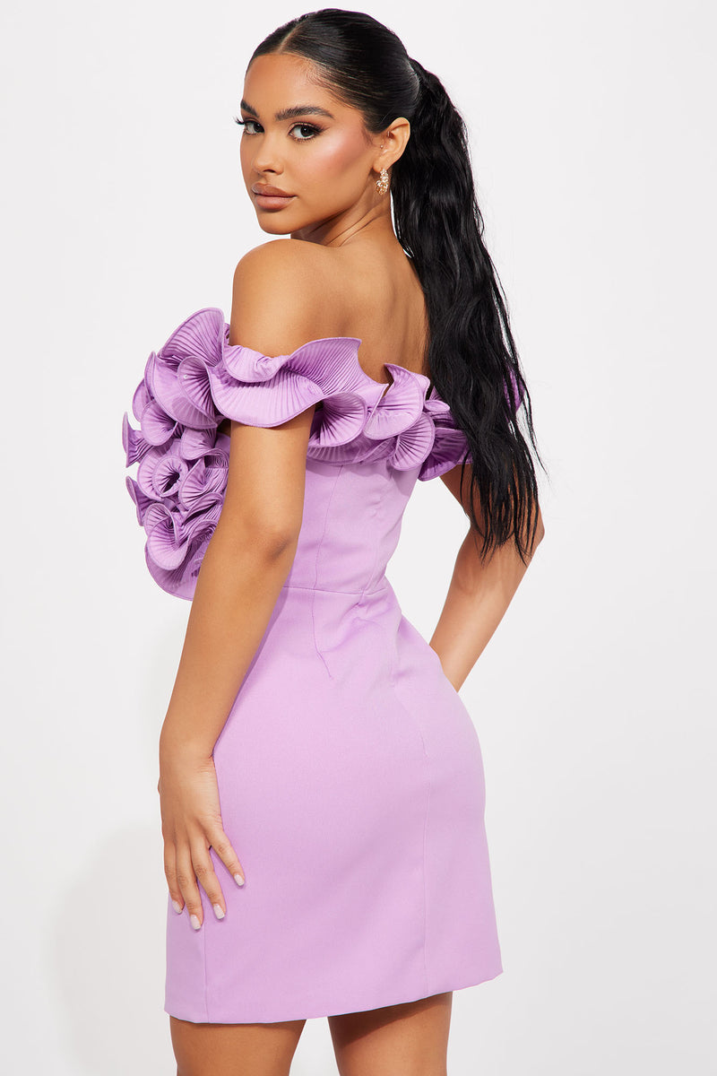 Kara ruffle outlet bardot dress
