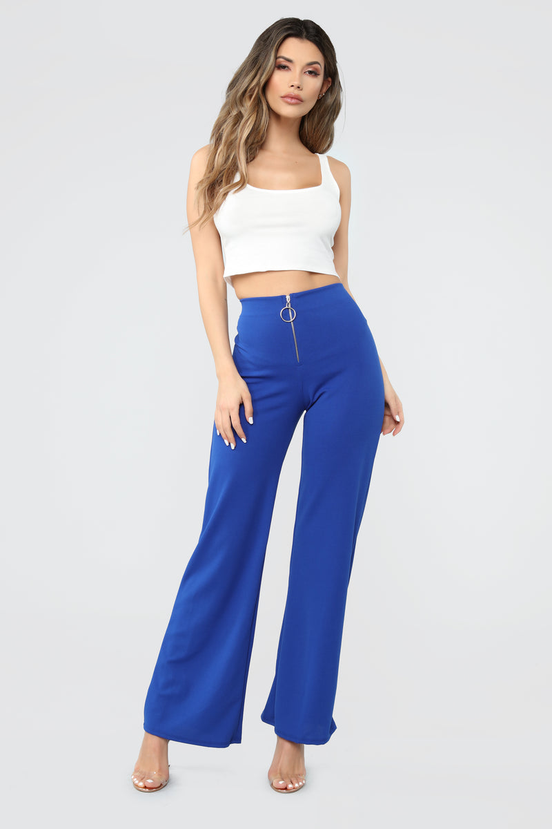 O My Zip Front Pants Navy Fashion Nova, Pants Fashion Nova