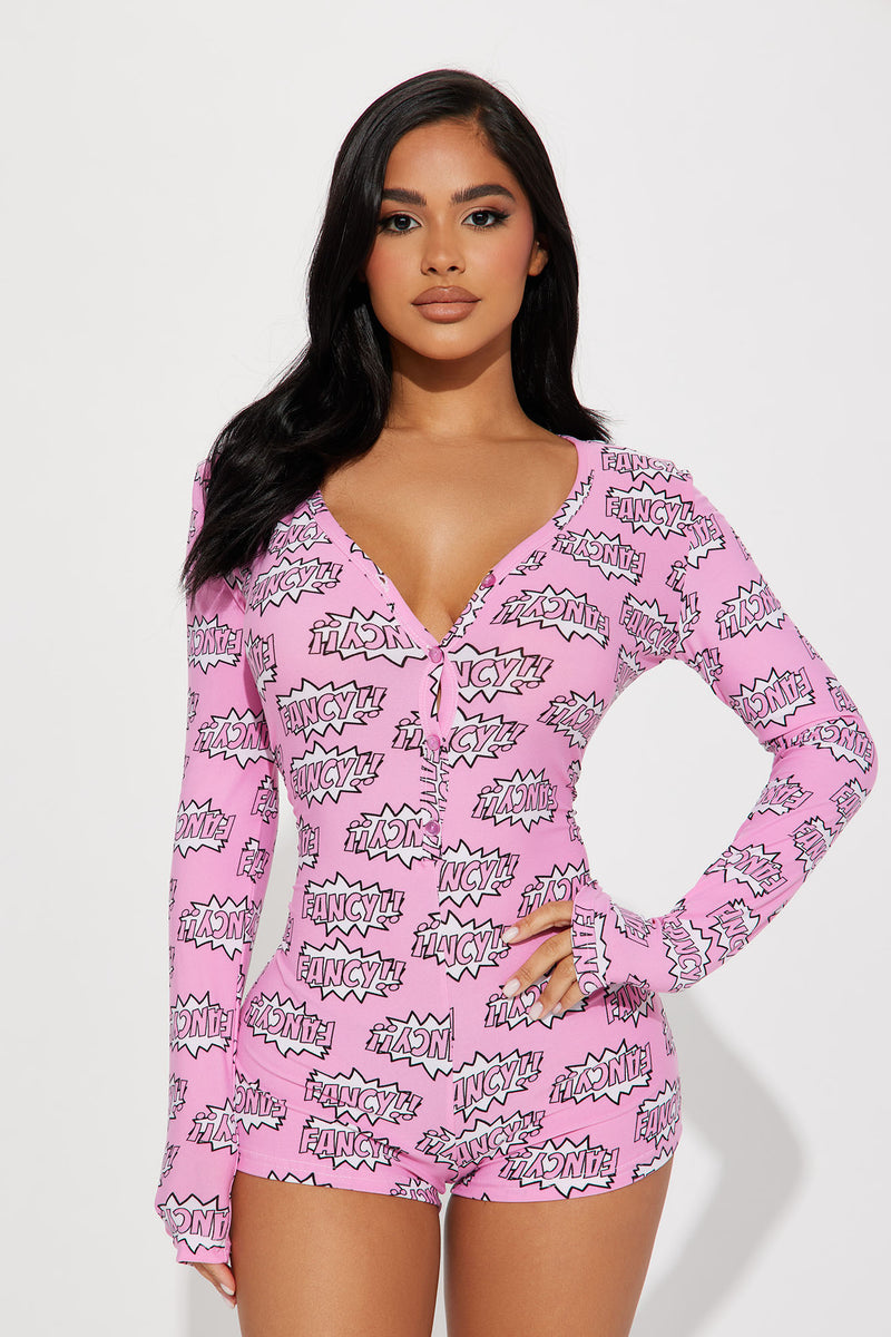 Fashion nova hotsell pj romper