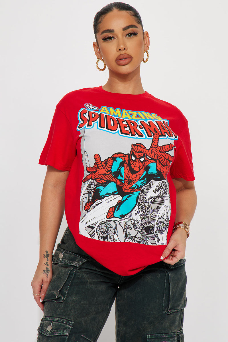 Womens spiderman t shirt 2025