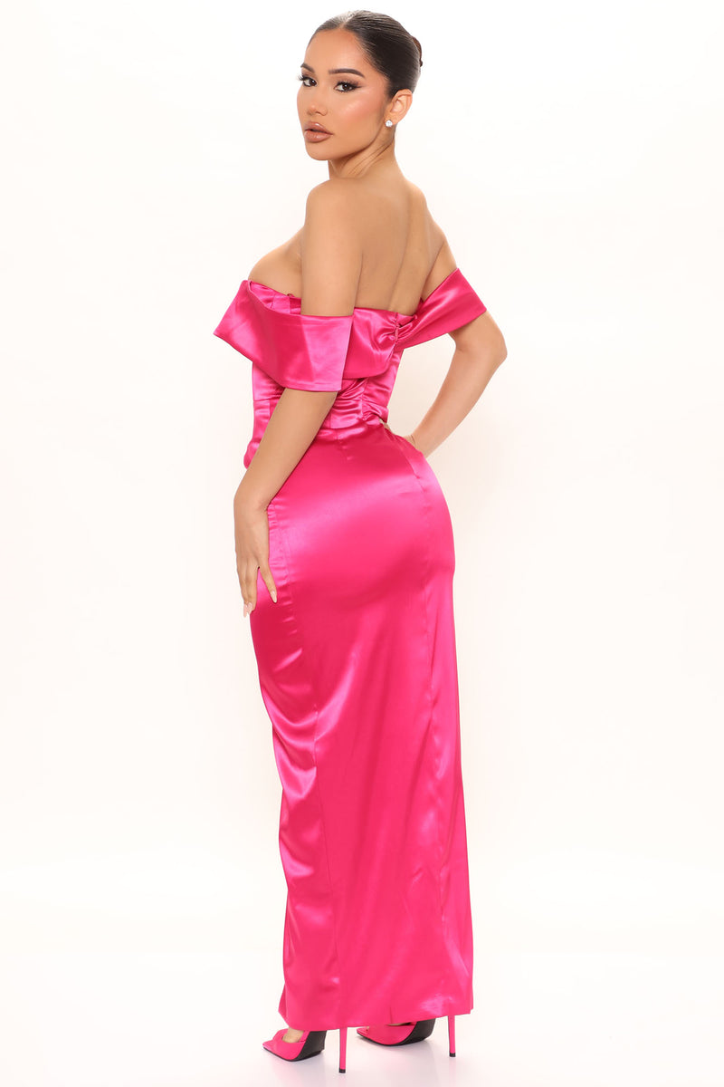 Fashion nova deals tiara satin dress