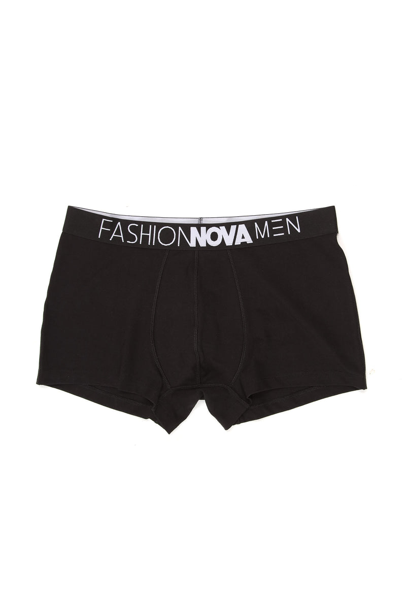 Novamen Modal Boxer Brief - Black, Fashion Nova, Mens Underwear