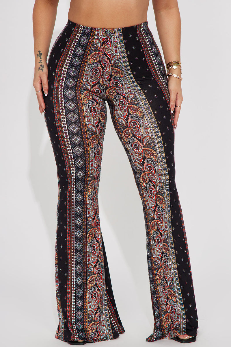 Boho Dreams Flare Pant - Multi Color