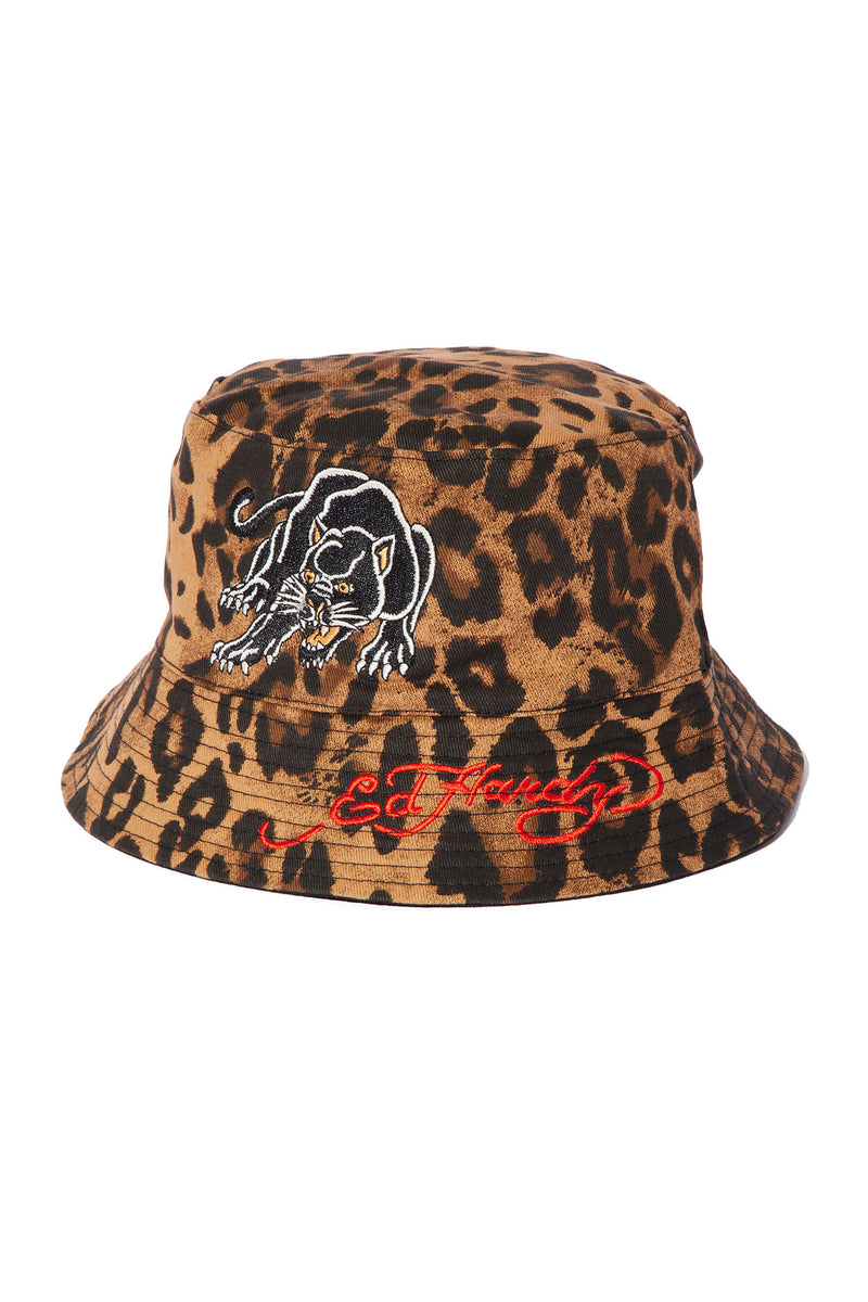 Supreme leopard bucket hat discount