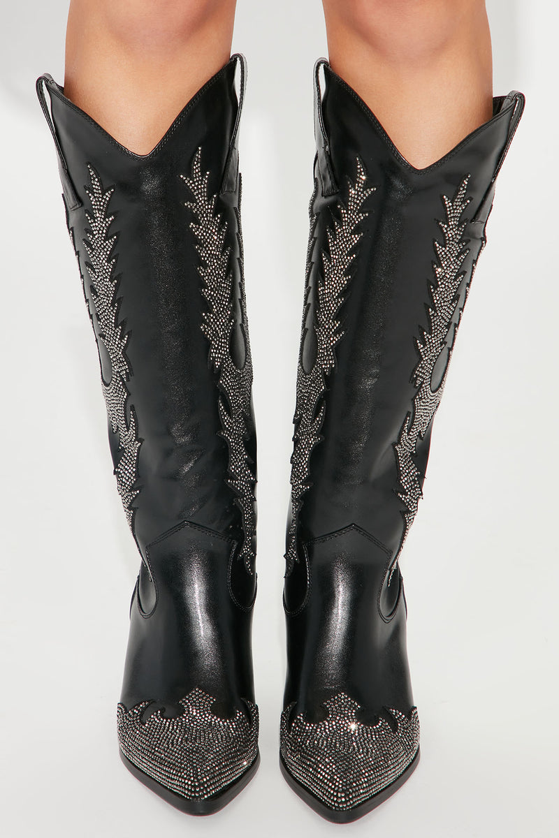 Embellished western boots new arrivals