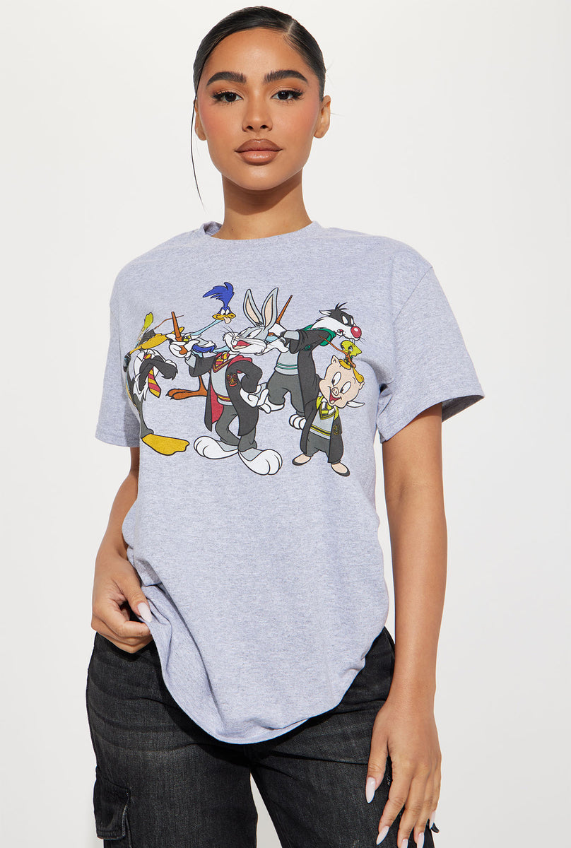 T shirt best sale looney tunes femme