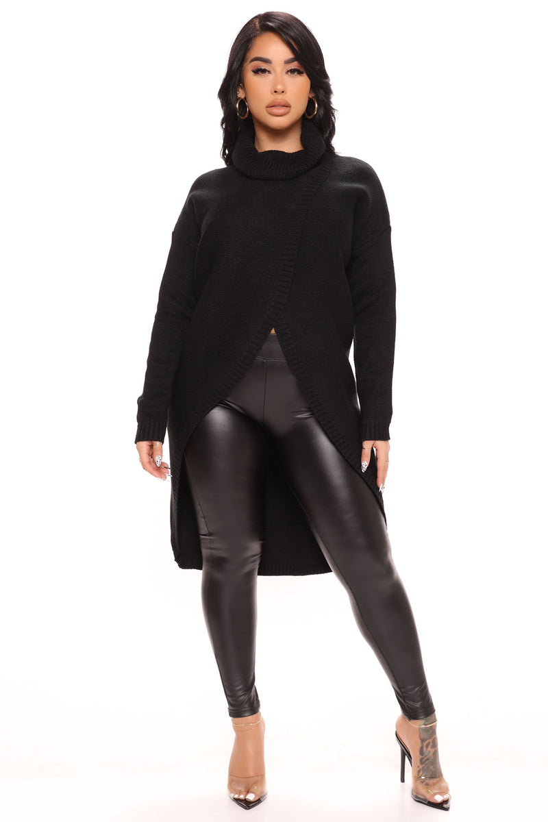 Black turtleneck fashion nova online