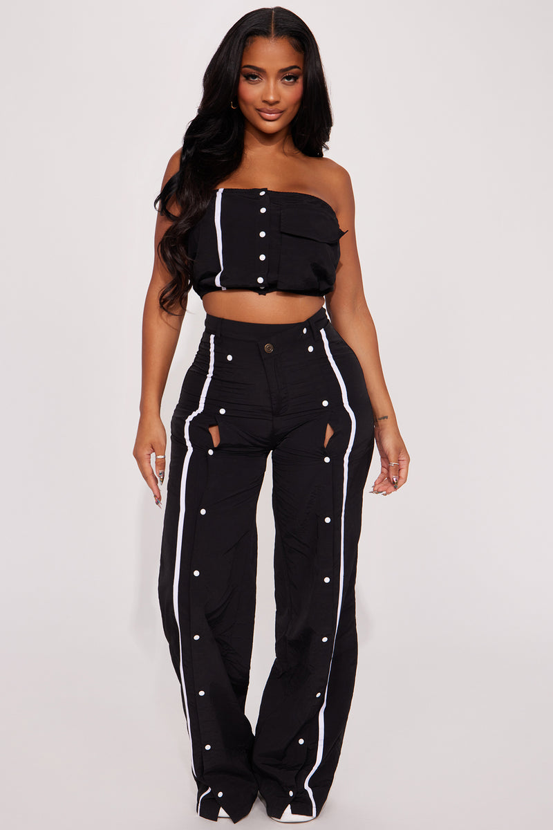 Fashion nova outlet windbreaker pants
