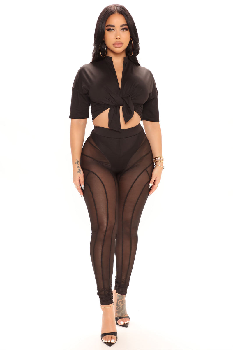 Fashion nova mesh leggings sale