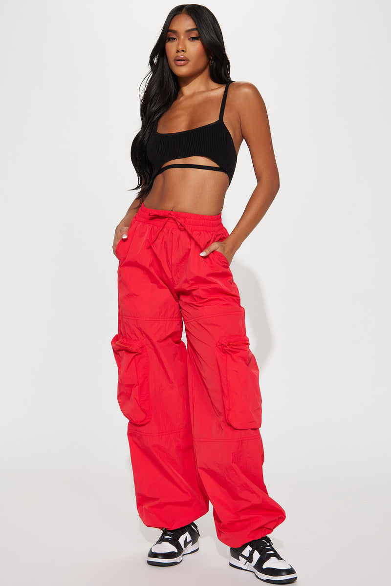 Cheap shop red pants