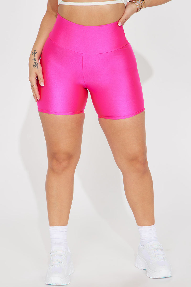 Work It Girl Bike Short Fuchsia Fashion Nova Shorts Fashion