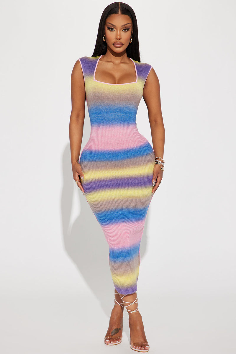 Frankie Maxi Dress Multi Color