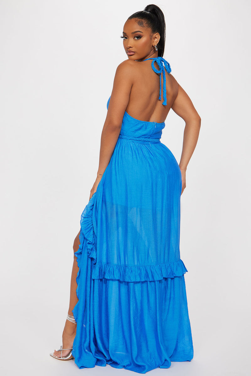 Lille maxi deals dress blue
