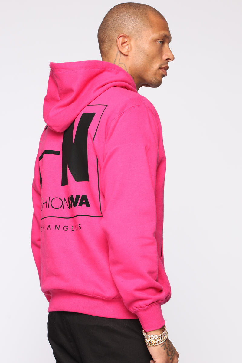 Fashion nova cheap pink hoodie