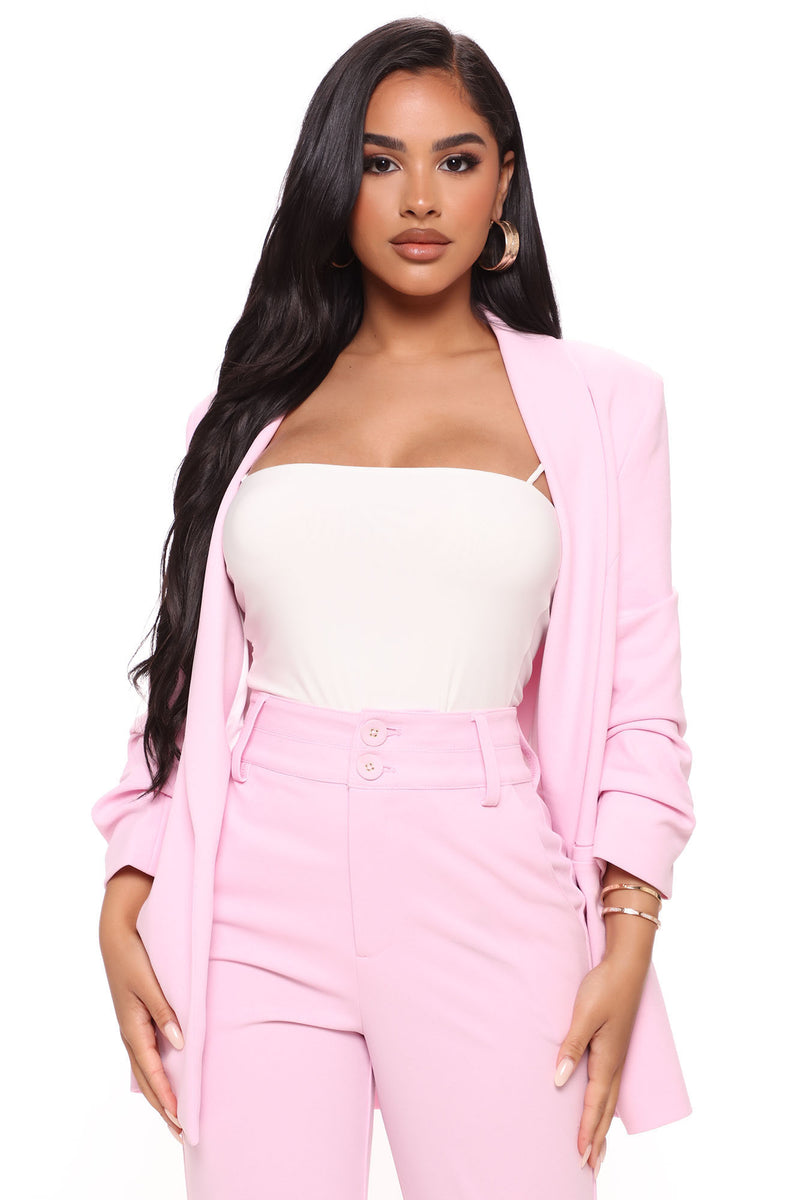 The Celine Blazer Pink Fashion Nova Jackets Coats Fashion