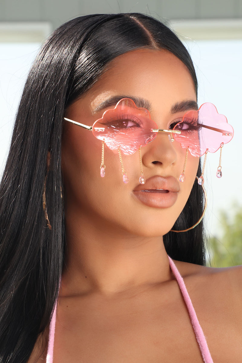 Cloudy Days Sunglasses Pink Fashion Nova, Sunglasses Fashion Nova